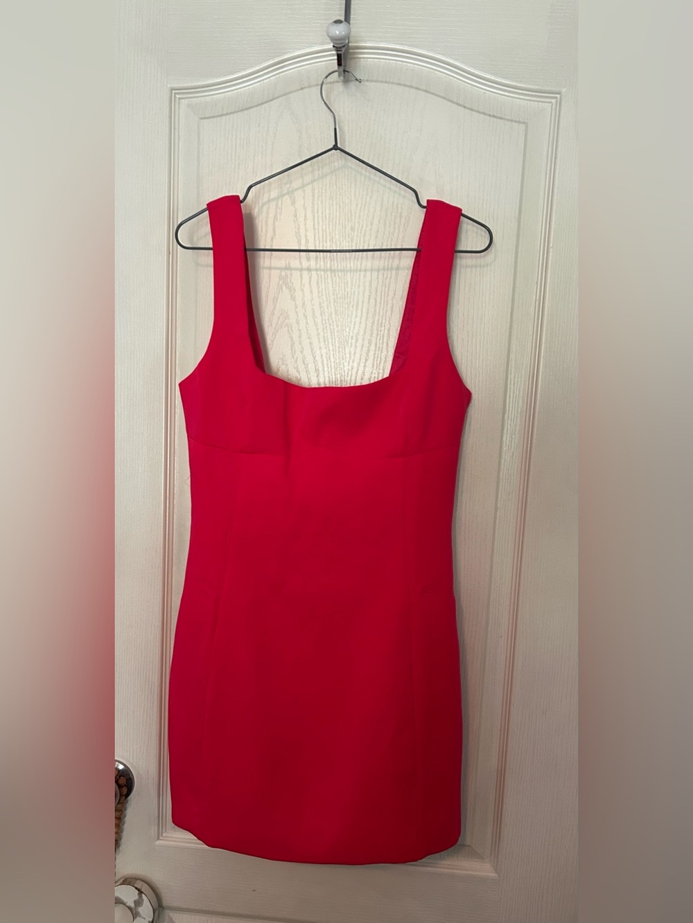 NWT Meshki Niki Croc Raspberry Mini Dress